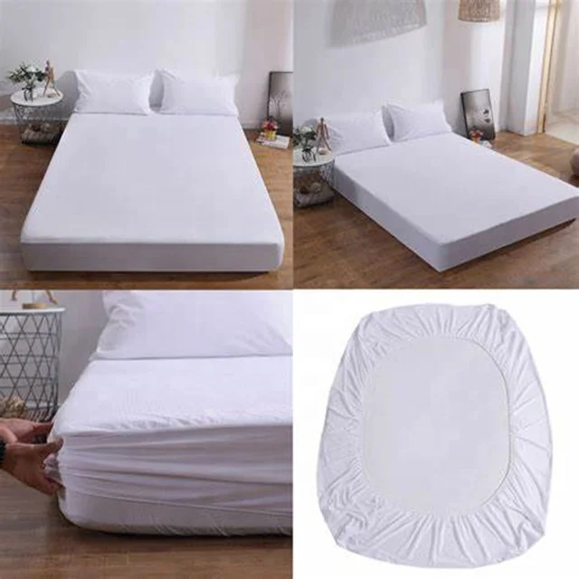 Постельное белье, размер King Size, водонепроницаемый бамбуковый защитный матрас