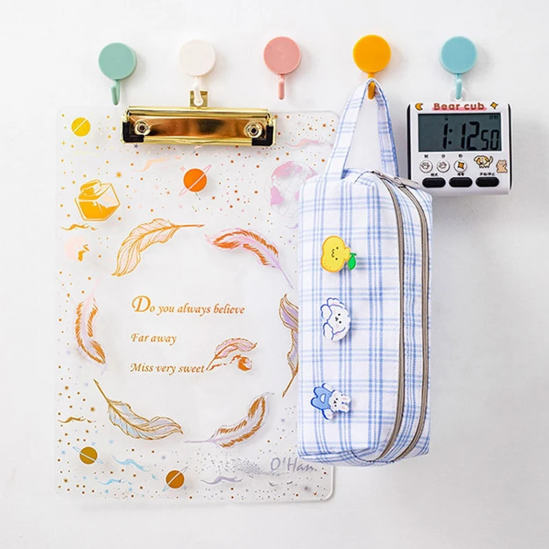 Bverionant Wholesale ABS Material Storage Hanger Rack Double Sided Adhesive Wall Hook