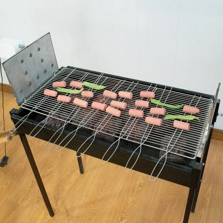 Shashlik Sausage Souvla Kebab U-Shape Stainless Steel Skewers BBQ Accessories