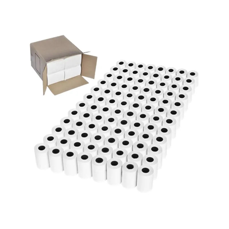 2023 High Quality 100% Virgin Wood Pulp 80x80 Thermal Printer Paper Rolls Receipt Roll