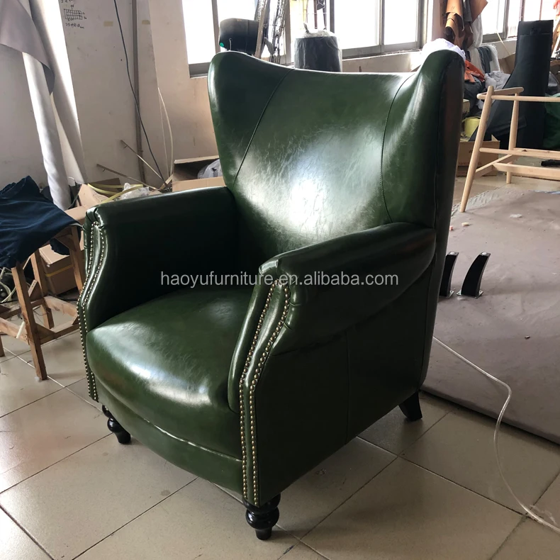 Recliner Soft Cushion Lounge Adult Leisure Reading Study  green Living Room Furniture Sofa Chair