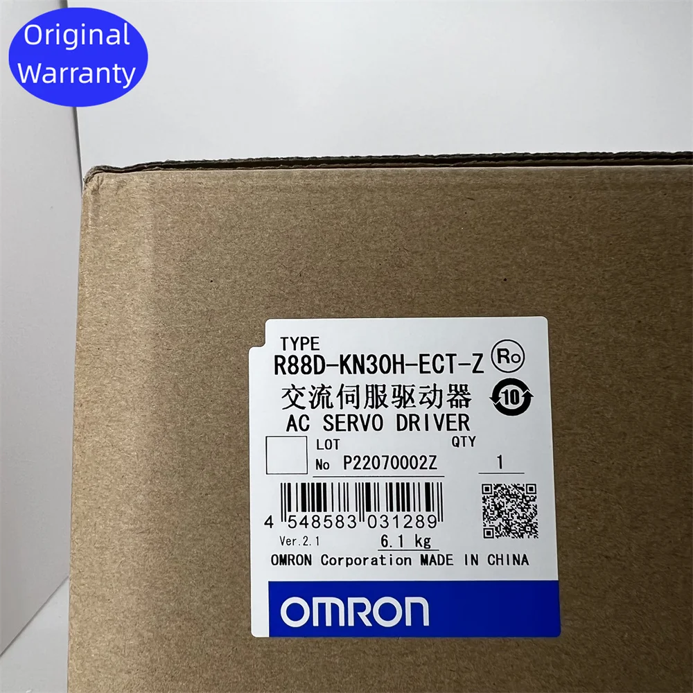 Servo Drives with built-in EtherCAT Communications R88D-KN04H-ECT R88D-KN08H-ECT R88D-KN30H-ECT R88D-KN10F-ECT R88D-KN50F-ECT