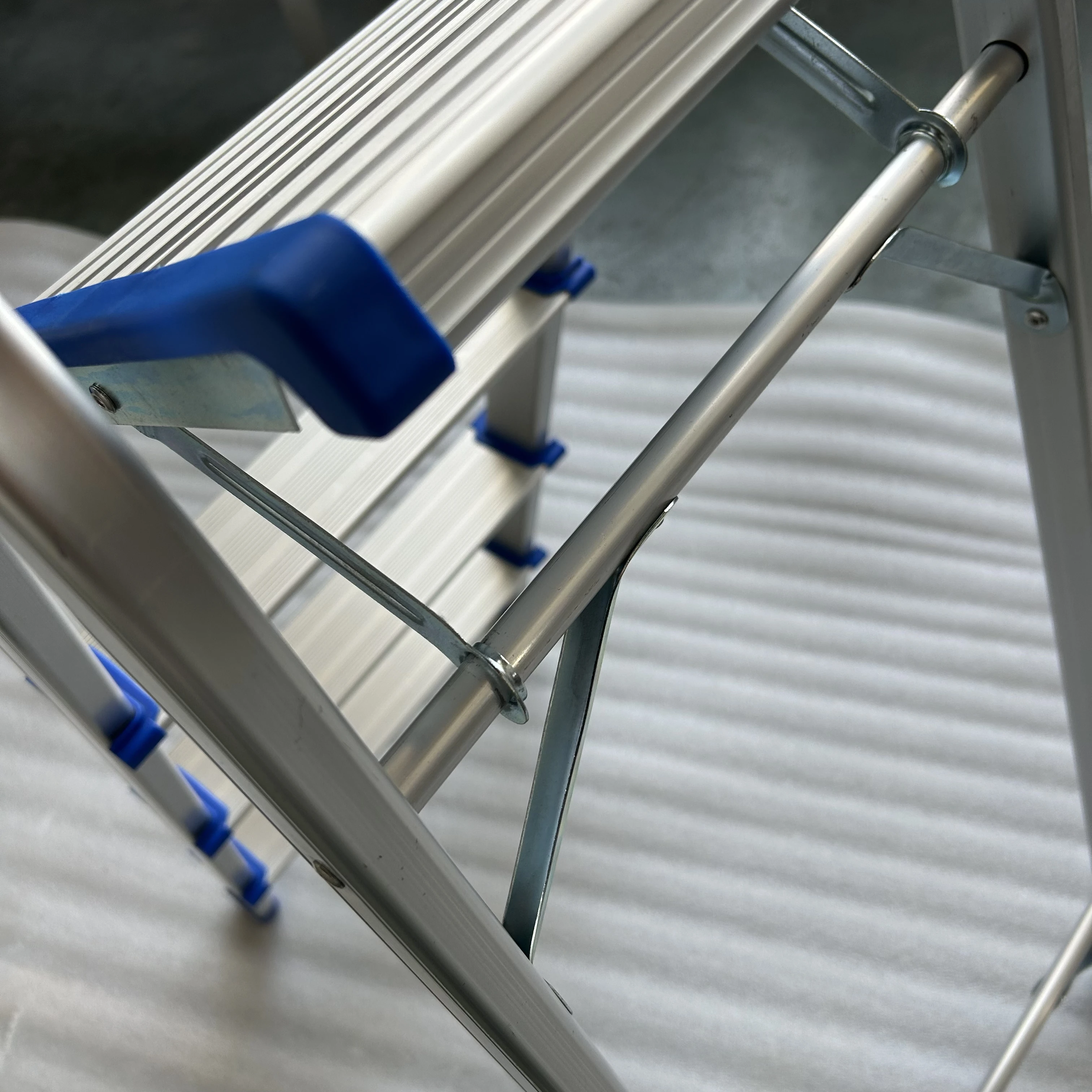 Ladders folding multipurpose aluminum loft kitchen ladder