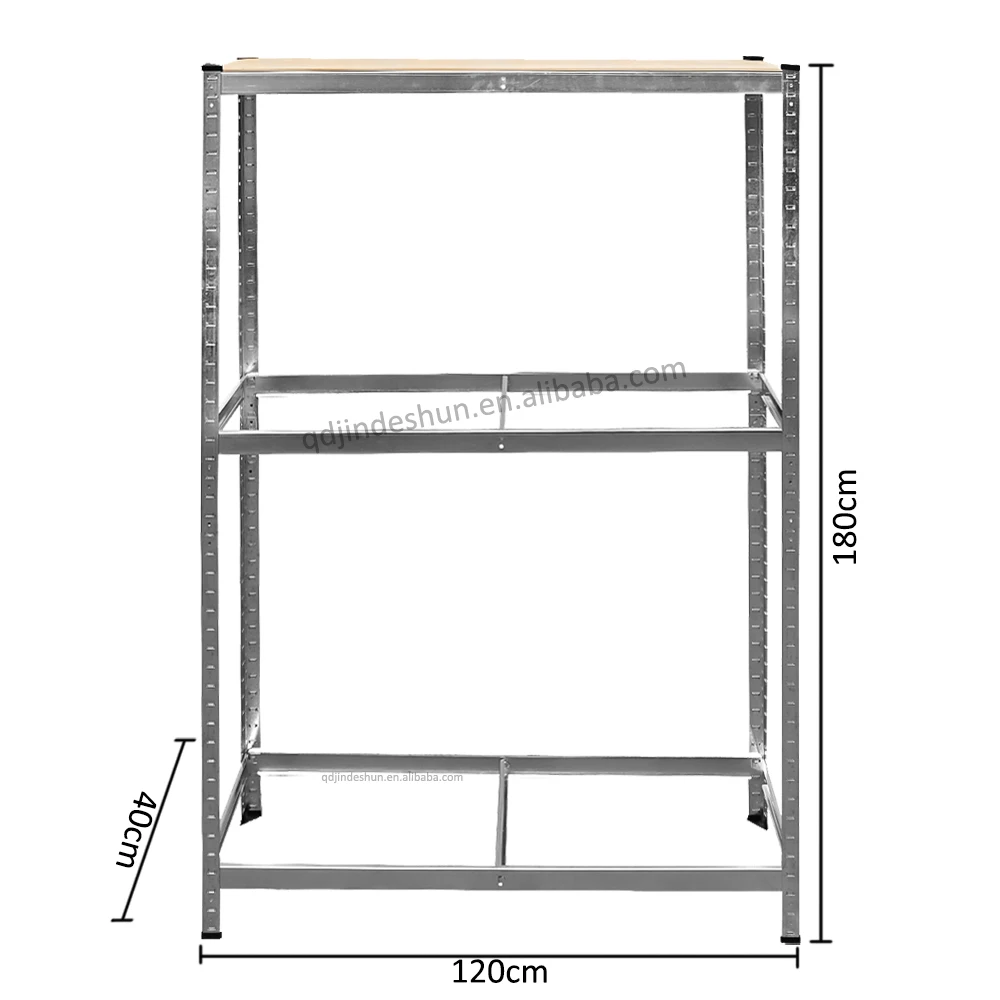 Tyre Galvanized  Metal Adjustable Boltless 2-level 265KG Capacity/Level  Tire Shelving for 8 Tires