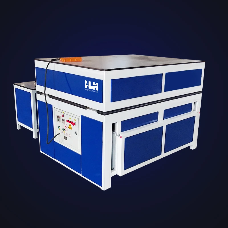 single mould plastic thermoforming sheet bumper desktop luggage acrylic letter vacuum forming machine