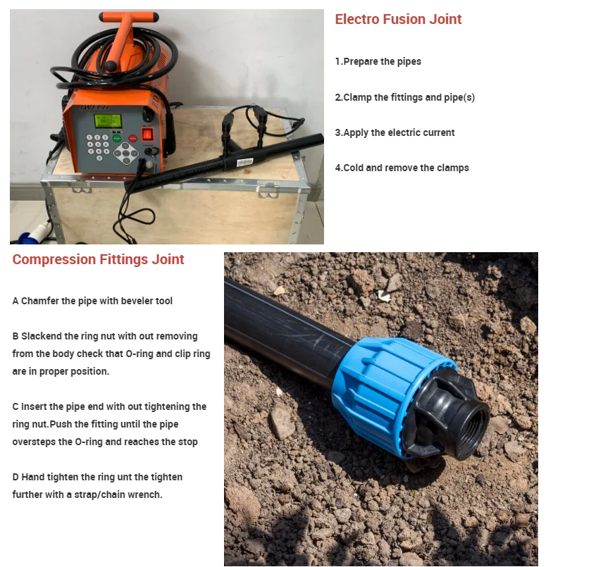 HDPE PE Water Pipe for Water Supply Irrigation Drainage Agriculture DIN & ASTM Standards 2-5mm Thickness 6m-100m Length on Sale