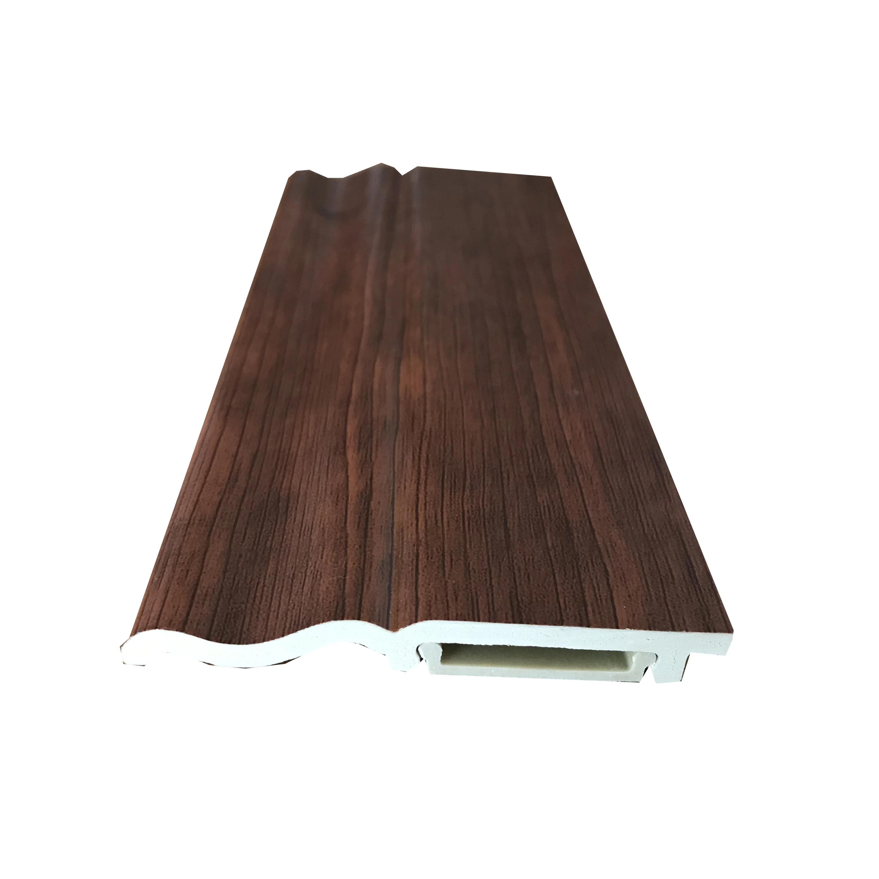 Factory direct selling waterproof and durable domestic WPC skirting line