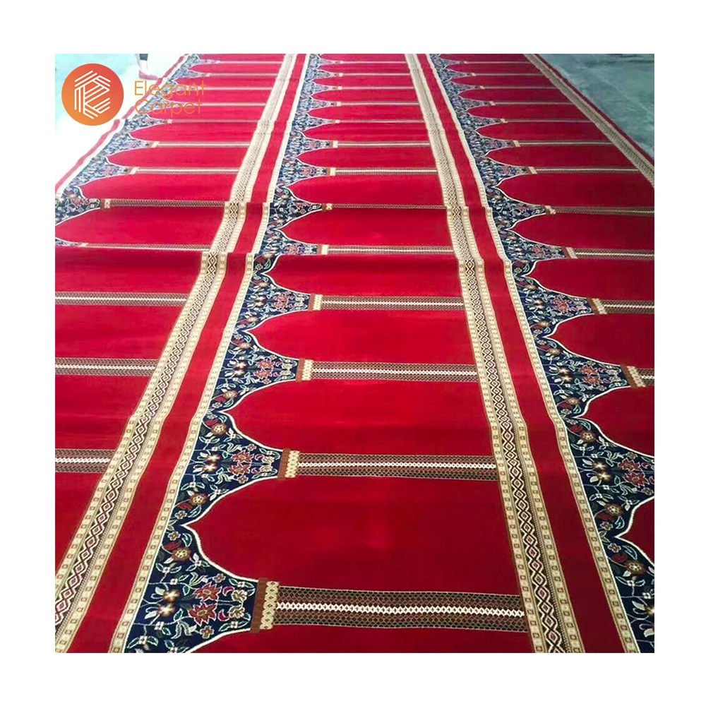 Muslim Wall to Factory Price Masjid Prayer Mat