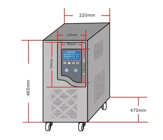 1kw 1.5kw 3kw hybrid inverter with charge controller power inverter  generator  pure sine wave solar inverter