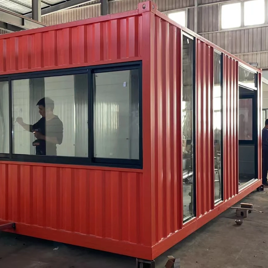 Cheap price prefabricated mobile office living container home office containers 20ft for sale