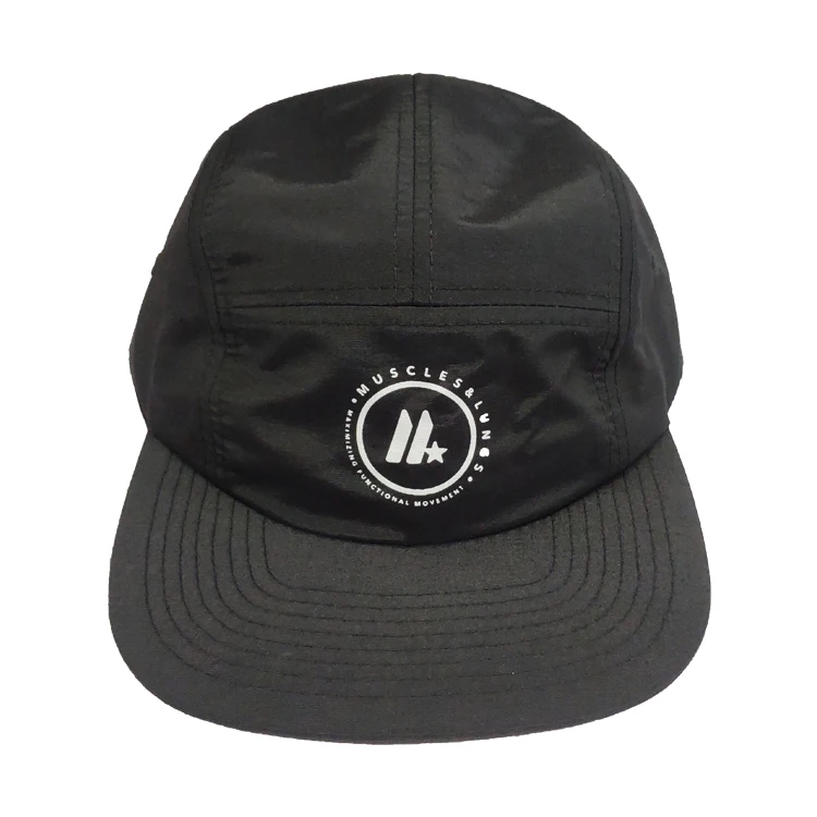 Custom 5 panel nylon camping hats