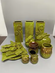 Фарфоровая Ваза с реактивной глазурью для цветов, масляная горелка, украшение для кролика, набор для соли и перца, тарелка, новый дизайн 2023