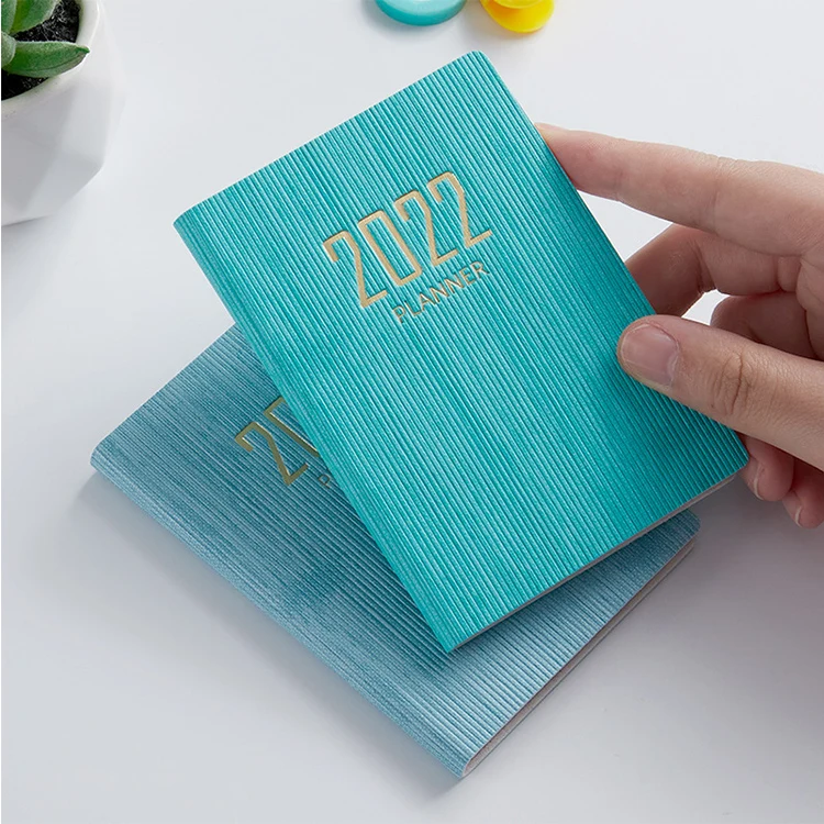 Amerpromo A7 Pocket Fruit Color Notebook Journals Monthly Weekly Daily Planner Study Work to Do Memo Business Paperback Notebook