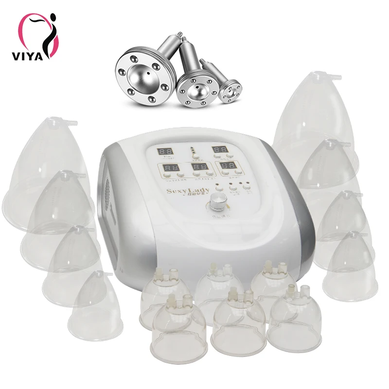 Electric Nipple Stimulation Butt enlargement Pump Breast Therapy Cupping Machine