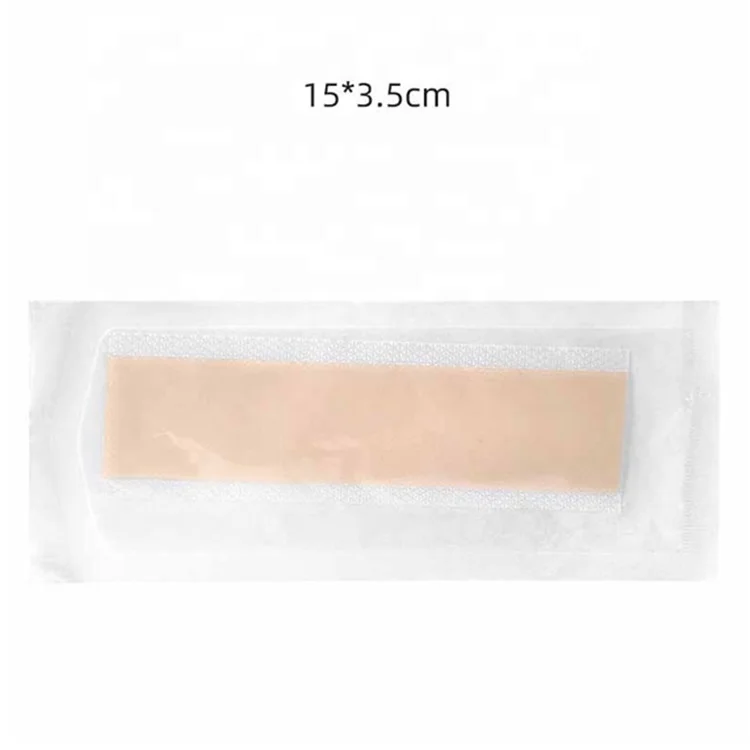 Wound Dressing Washable Thin Adhesive Silicone Gel Tape for Removing Scar