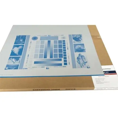 Thermal CTP plate for offset printing presses