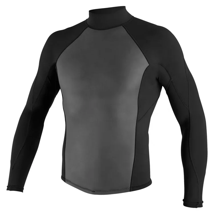 DIVESTAR Chaqueta de surf High Quality Neoprene Wetsuit Surfing Diving 2/1mm Neoprene Jacket
