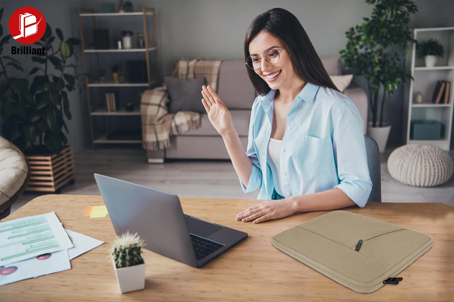 15.6 Inch Laptop Sleeve Shockproof Protective Computer Cover Front Pocket Briefcase Handbag For HP Dell Acer Asus