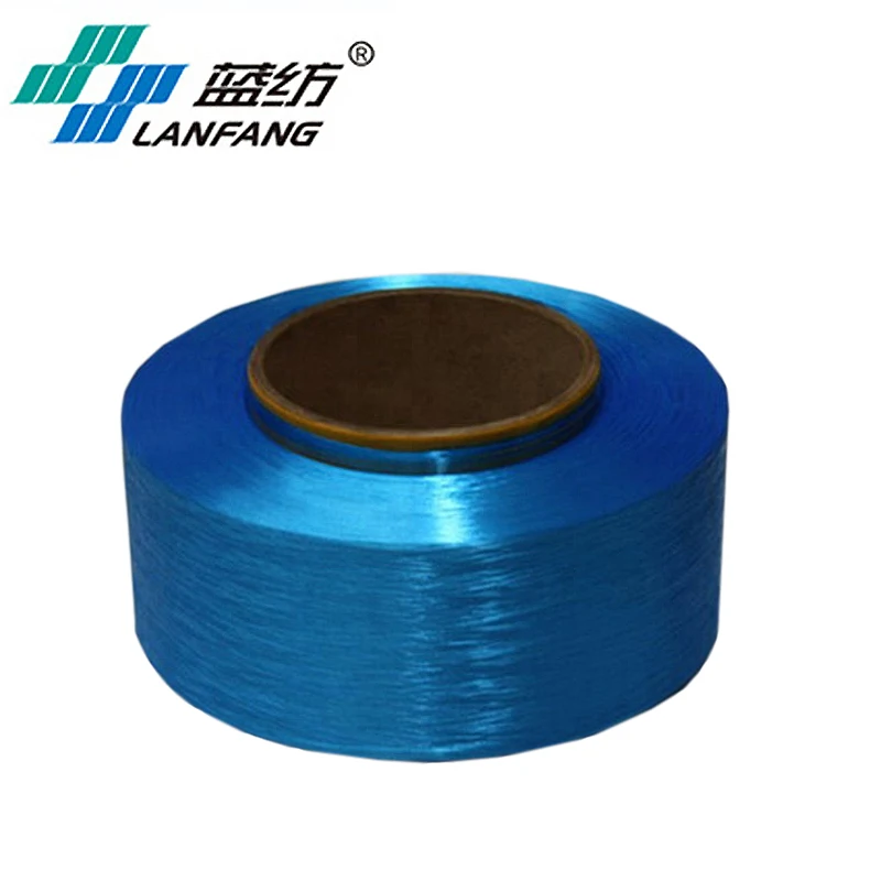 Recycled polyester filament fdy dope dyed yarn BRIGHT HOT SALE