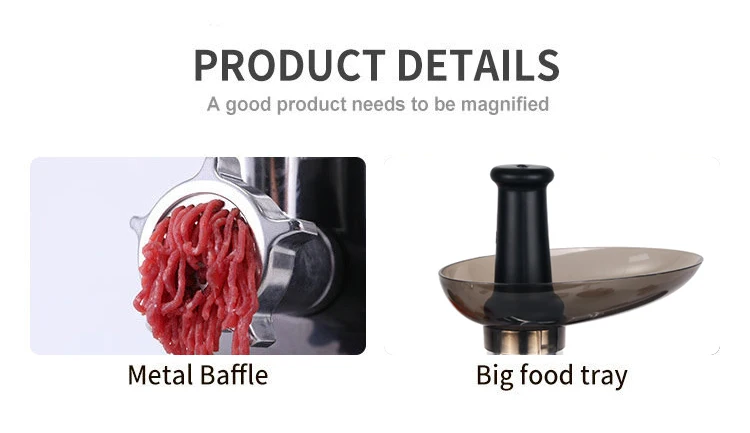 Best Multifunctional Electric Household Hicken Meat And Bone Butcher Grinder Chopper Made In China