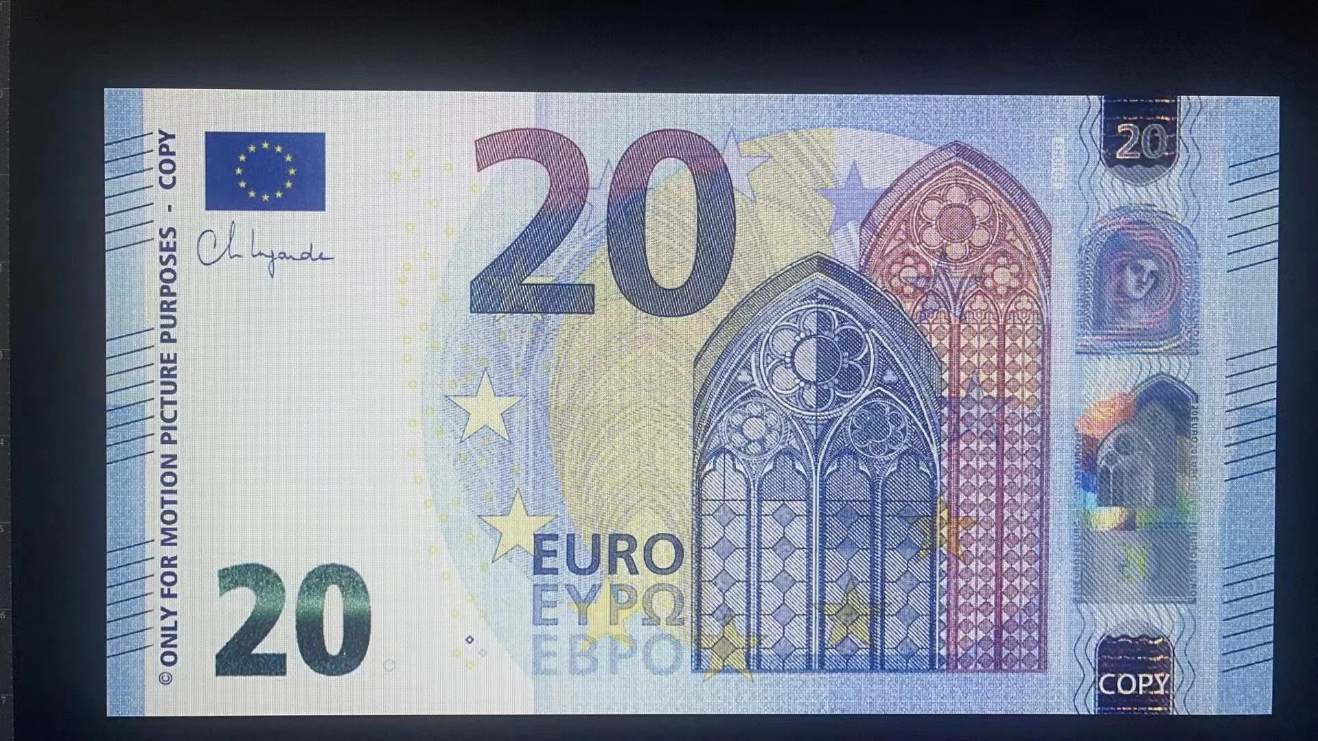 Custom 100 Dollar Gold Banknotes USA Dollar UK Britain England pound sterling Movie Prop Money For Decor