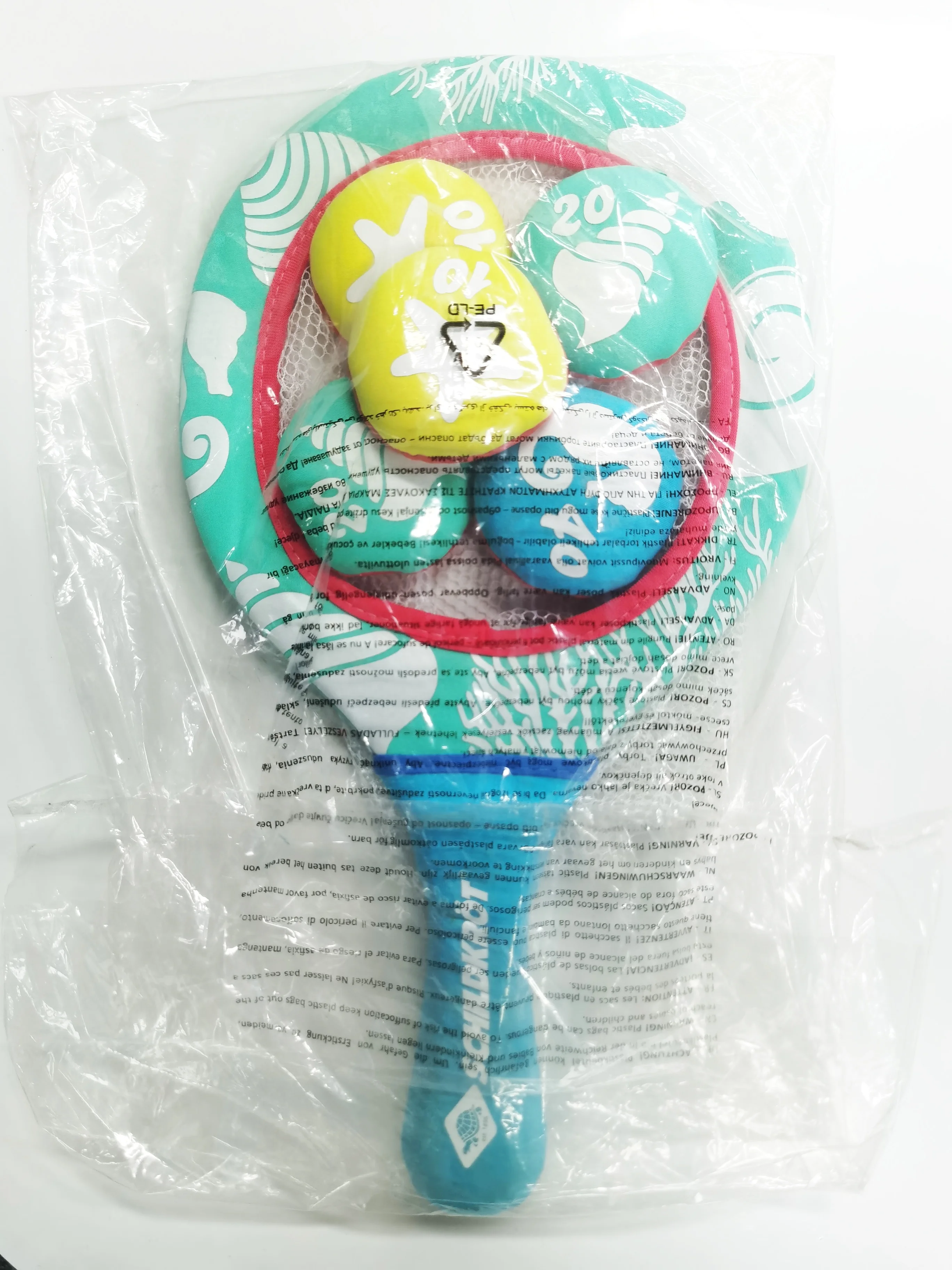 Hotsale Customized Beach Bats Soft Neoprene Beach Tennis Racket Swimming Pool Toys