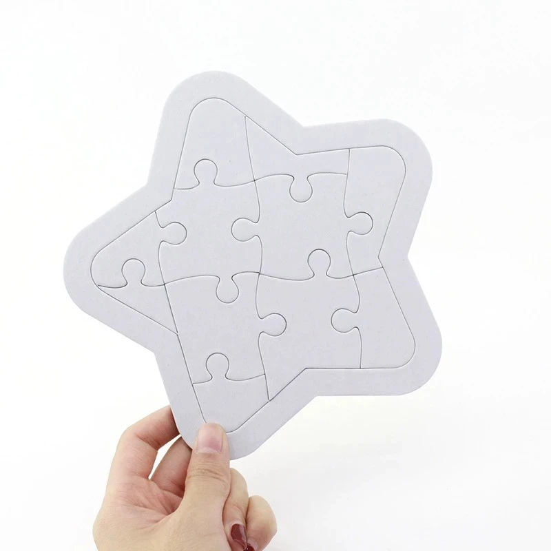 Kids Education Jigsaw Puzzles Toys Blanks Puzzles DIY Blank Custom Puzzle