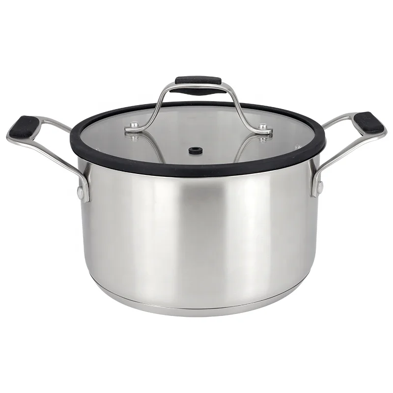 Professional Home Kitchenware Pots And Pans Cook ware Non-Stick Cooking Pot Set Cookware Stainless Steel