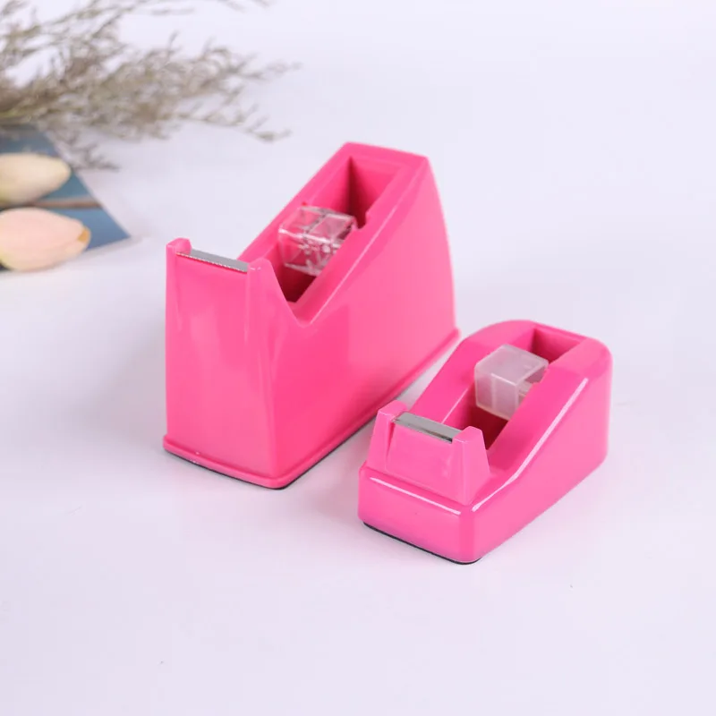 transparent adhesive tape cutter bouquet packaging tape dispenser small office school stationery tape holder