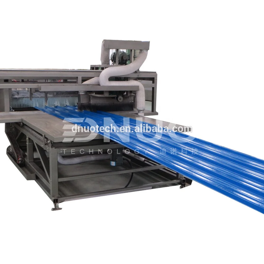 DNUO multifunctional grp fiberglass different colors and corrugated flat gel coat sheets panels making machine