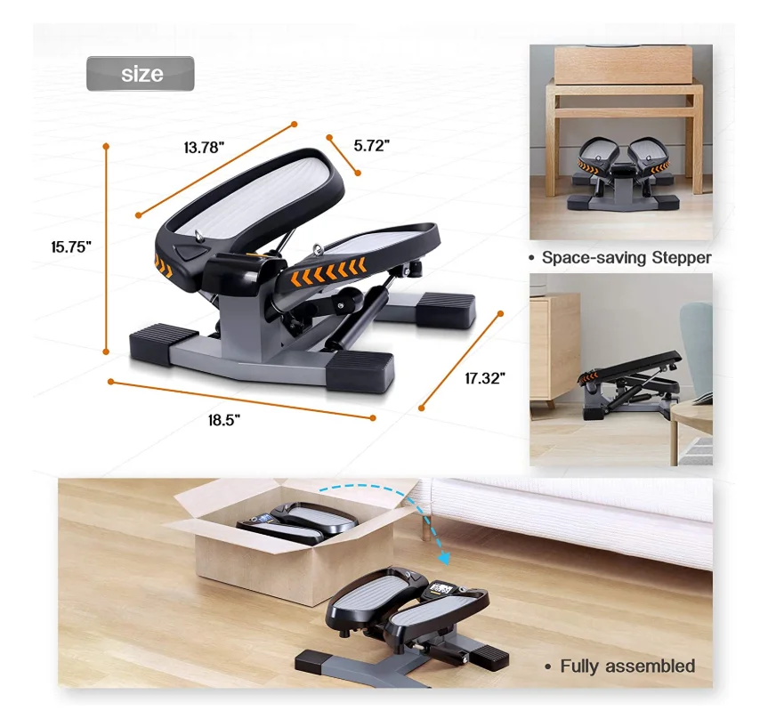 indoor household stepper effective trainer legs and arms muscles slim equipment simple user
