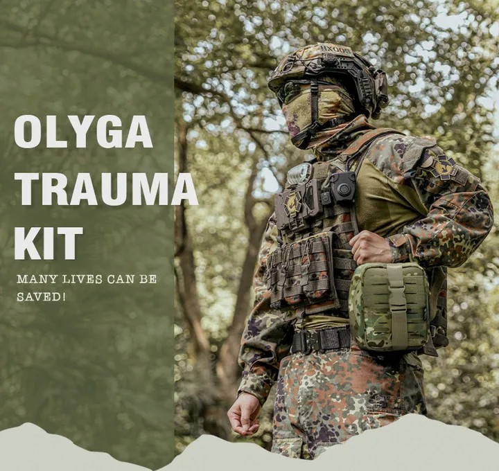 Survival First Aid Kit Medical Pouch Outdoor Emergency Survival Gear and Equipment for Hiking Camping Hunting Travel