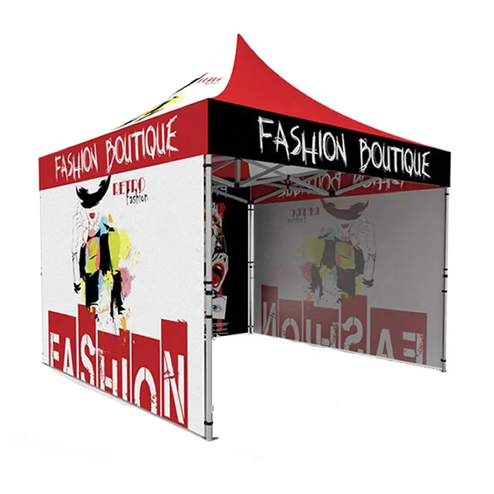 Low MOQ Outdoor Event Tent Trade Show Gazebo Canopy Custom Pop Up Tent