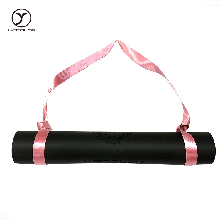 Best quantity anti-slip eco-friendly custom logo printing non slip 5mm large natural rubber material PU yoga