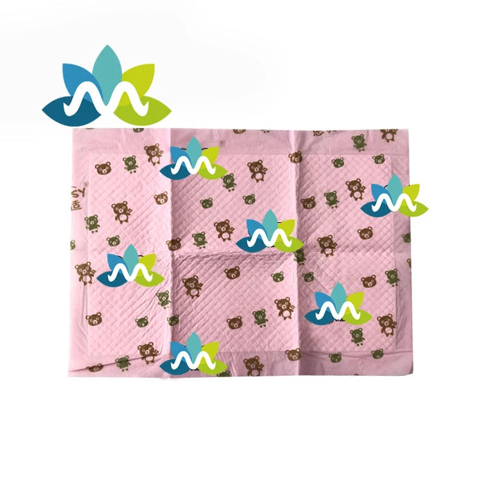 Disposable Dog Training Pads Manufacturer Puppy Pee Pads with Printed Patterns