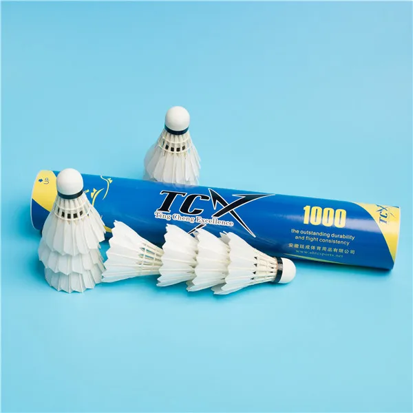 TCX1000 High Level Natural Duck Badminton Feather Shuttlecock Badminton Shuttlecock
