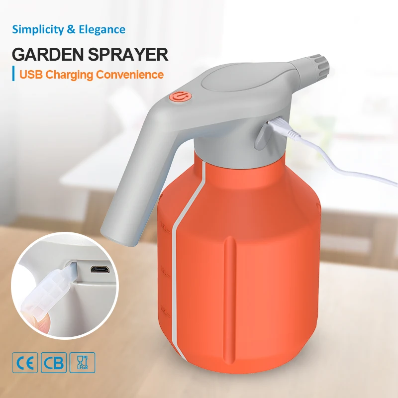 Adjustable Nozzle Automatic Lithium Battery Water Pump Mini Electric Sprayer For Garden