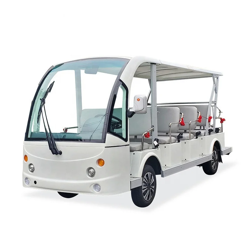 14 person shuttle bus luxury sofa seat electric mini bus