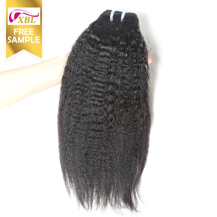 
XBL Best Selling Products In Dubai Brazilian Hair 30 Inch Straight Black Color Cheap Remy Hair Weft 