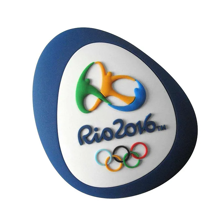 Wholesale factory refrigerator magnets with custom logo cheap rubber 2d/3d PVC fridge magnet custom