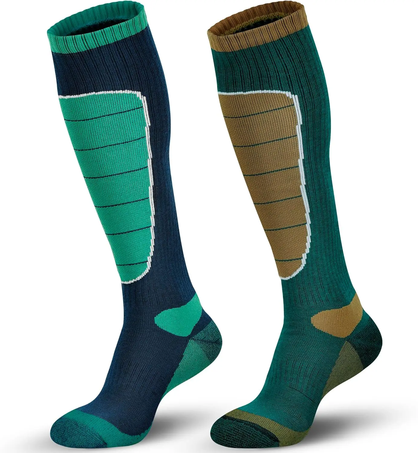 Men Merino Wool Ski Socks Thermal Knee High Warm Winter Sock For Snowboarding