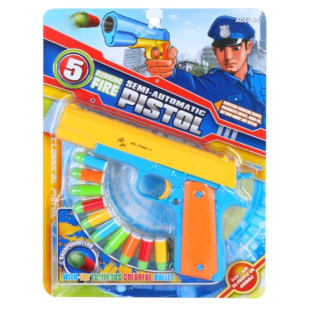 High Quality Safe Kids Soft Riffle Proof Foam Toy Plastic Air Soft Bullet Shooting Gun Toys