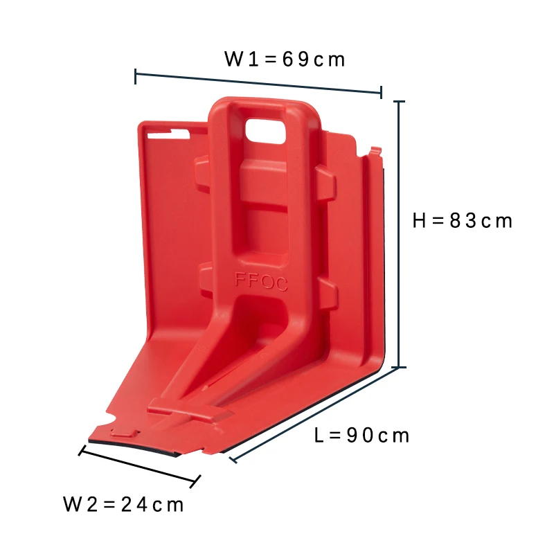 Efficient new control flood and flood barrier to ensure home safety