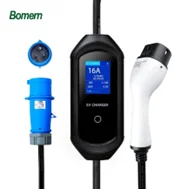 16A type 1 portable electric vehicle charger with 5 meters cable