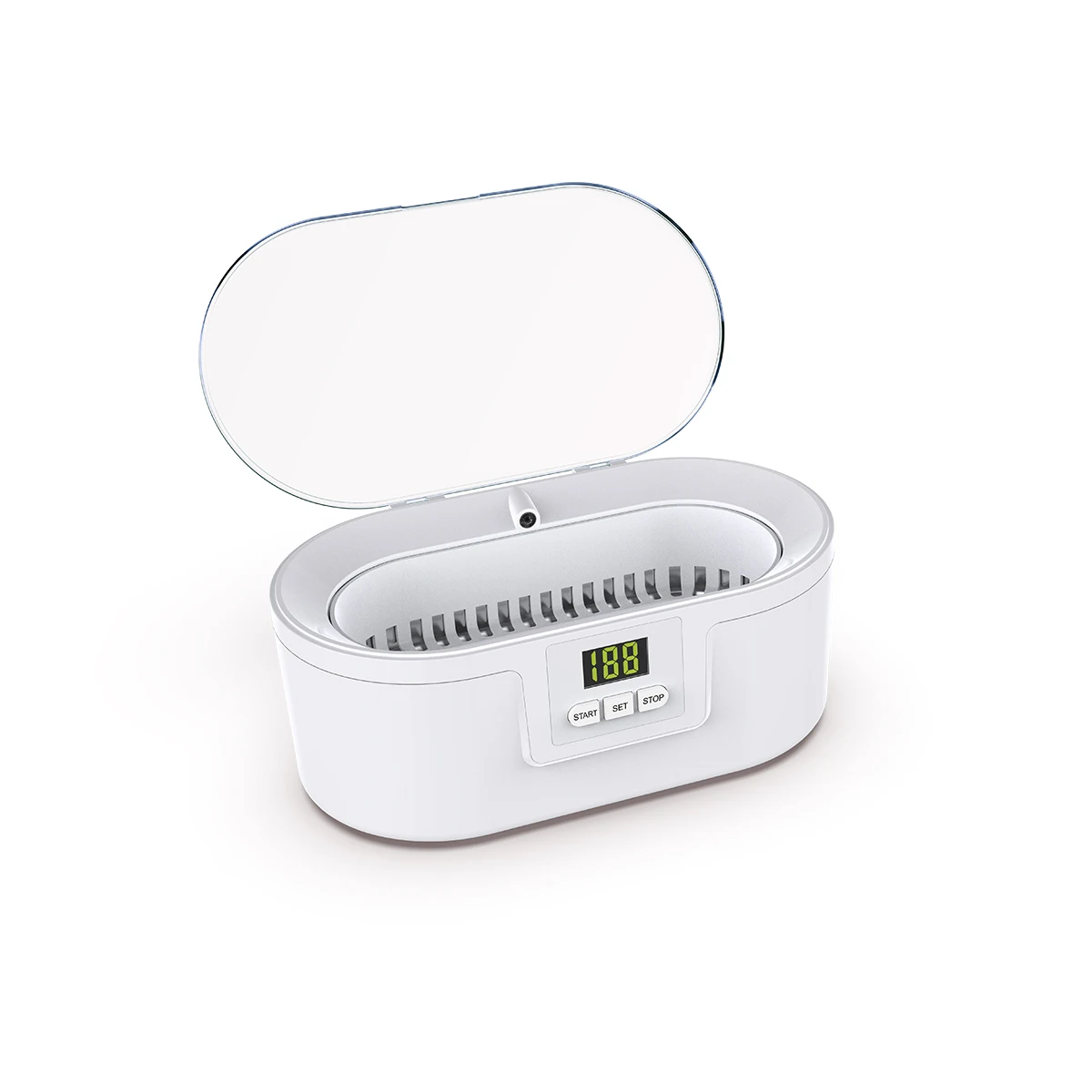 Household Ultrasonic Bath Machine Silver Ring Necklace Washing Ultrasonic Jewelry Cleaner Portable