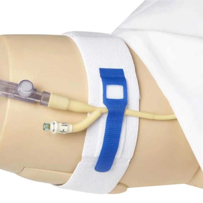 High Quality Foley Catheter Leg Strap/Holder, Medical Catheter Tube Holder Leg Strap