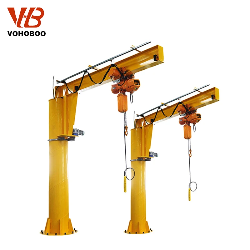 Lifting equipment electric wire rope hoist wall mounted jib crane for sale
