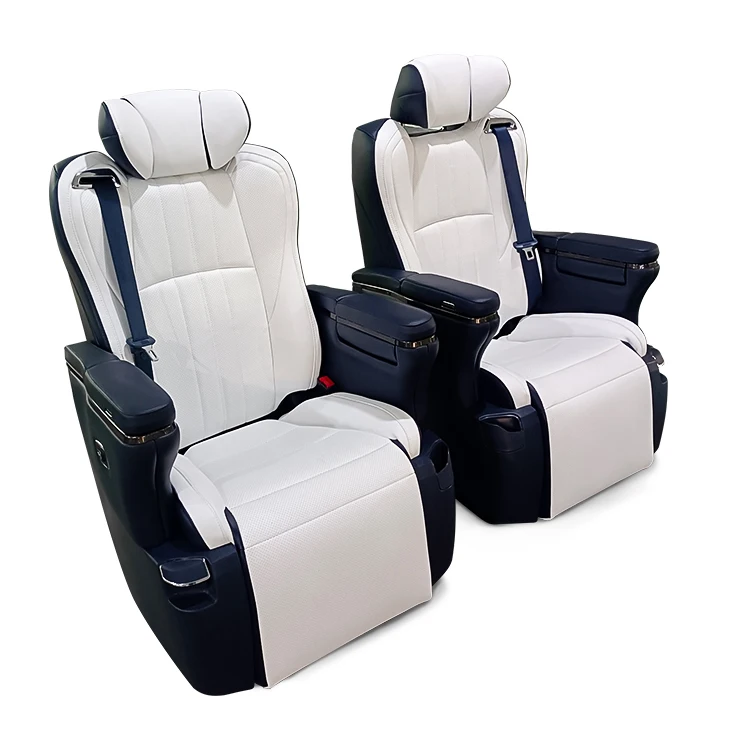 ST-AEF Interior Modified electric vip luxury car seat with massage ventilated for Mercedes Vito GL8 MPV Camping Car MPV