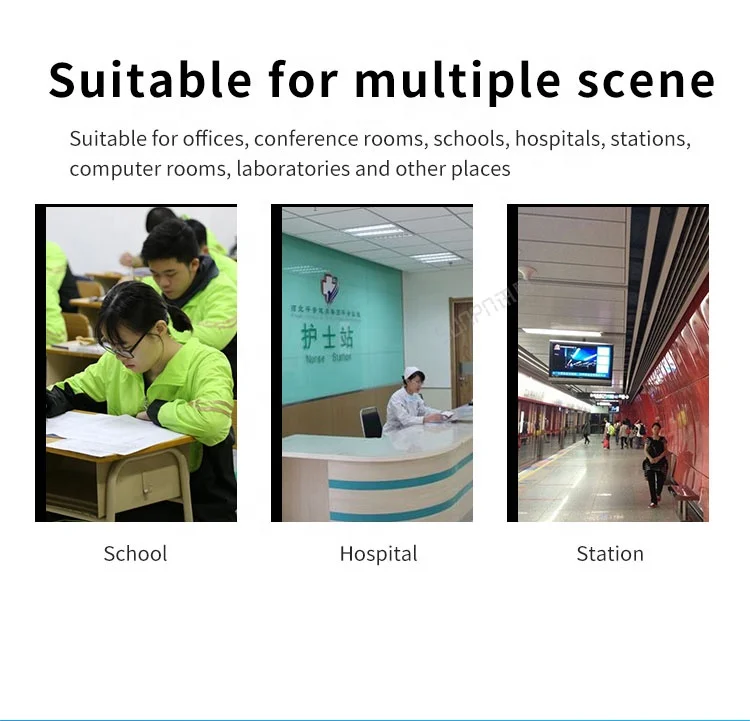 NTP 6 digit 7 segment digital led clock display led digital wall clock