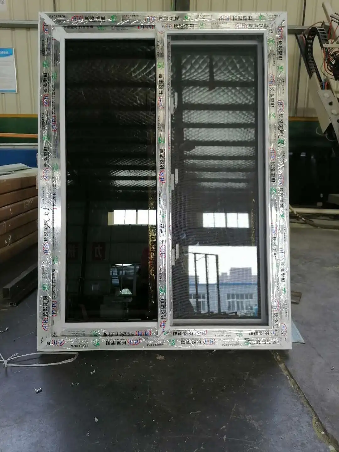 PVC Sliding window frame Double Pane Plastic Replacement Windows Vinyl Glass PVC Horizontal Plastic Window